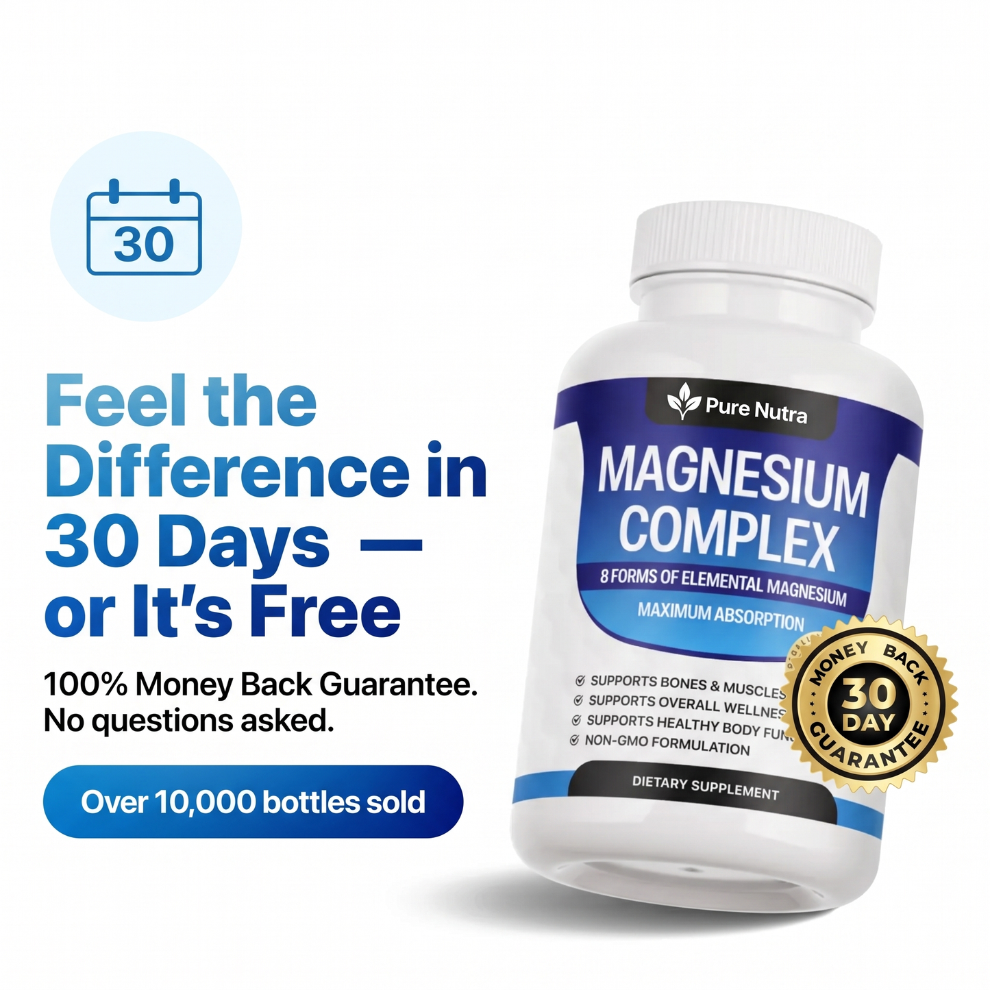 8-in-1 Magnesium Complex - Buy 3, Get 2 FREE